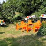 Obstgarten in Hochzeitsdekoration